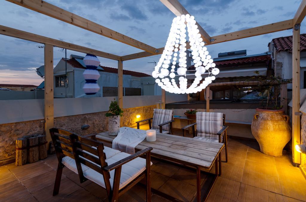 Smaragdi Boutique Hotel Rethymno  ภายนอก รูปภาพ