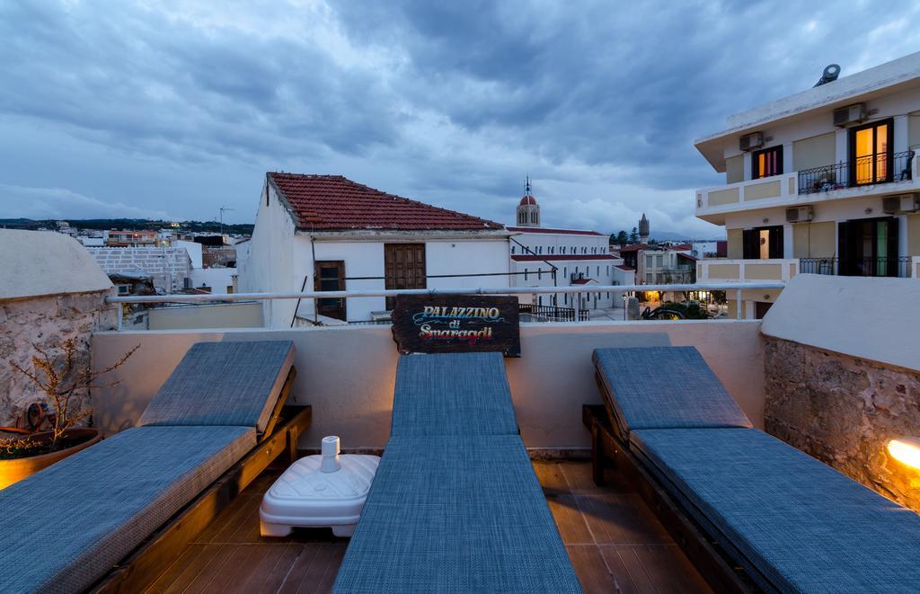 Smaragdi Boutique Hotel Rethymno  ภายนอก รูปภาพ