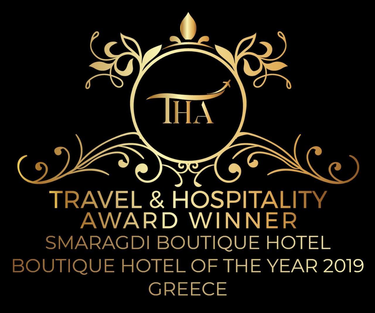 Smaragdi Boutique Hotel Rethymno  ภายนอก รูปภาพ